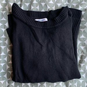 Old Navy Crew Neck Sweater in Black